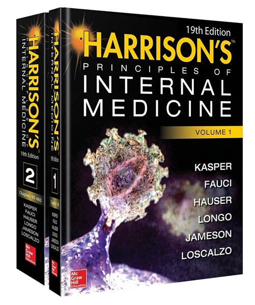 Harrison's principles of internal medicine 19th Vol 1 + Vol 2