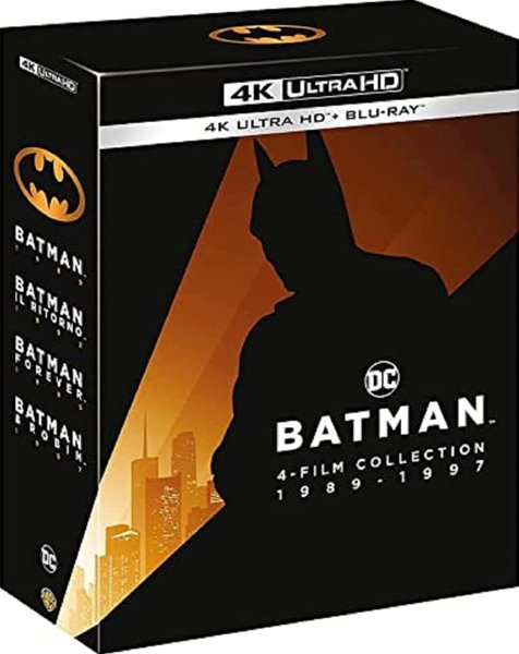 배트맨 4 : Movie 1989-1997 콜렉션 아웃박스 4K 