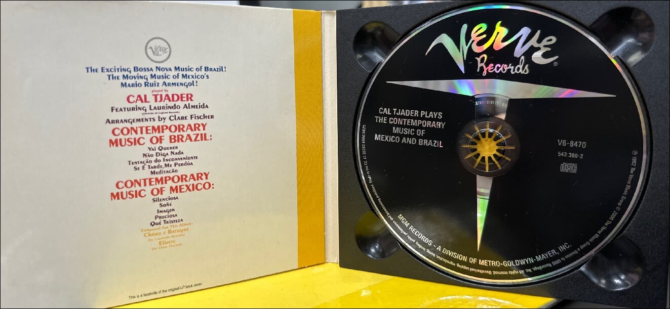 칼 제이더 (Cal Tjader) - Plays The Contemporary Music Of Mexico And Brazil(EU발매)