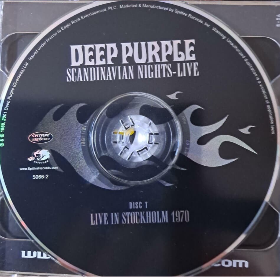 DEEP PURPLE/live in Stockholm1970 2cd