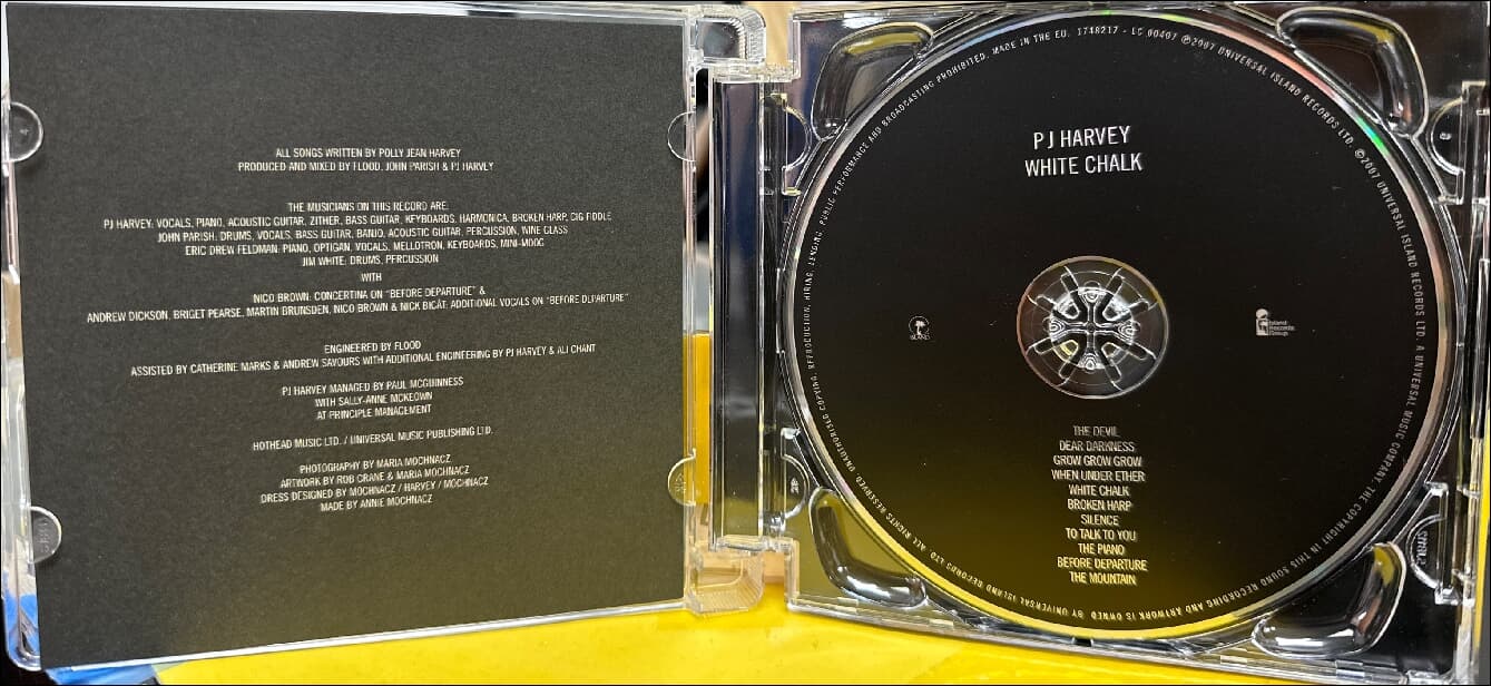 피제이 하비 (PJ Harvey) - White Chalk (EU발매)