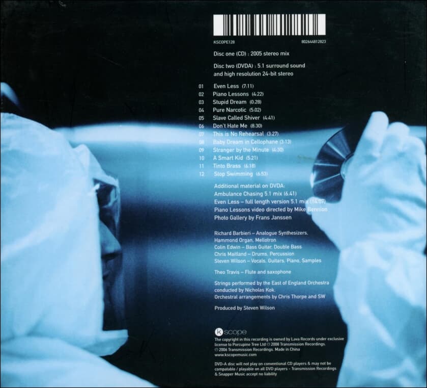 포큐파인 트리 (Porcupine Tree) - Stupid Dream(China발매)(CD+DVD) 