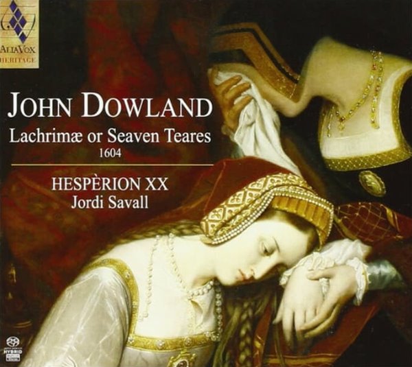 Lachrimae Or Seaven Teares(라크리메 혹은 7개의 슬픈 선율) - 다울랜드 (John Dowland) ,사발 (Jordi Savall) (SACD)(유럽발매)(미개봉)