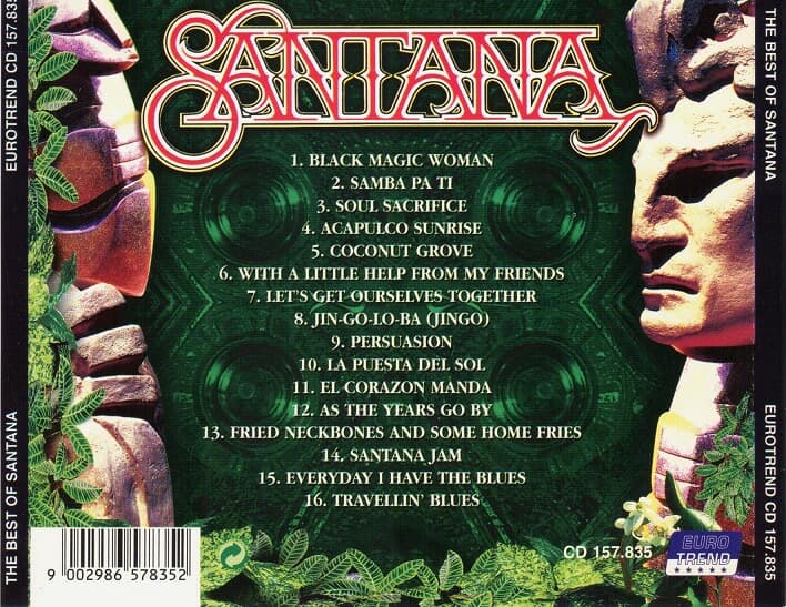 [수입] Santana - The Best Of Santana