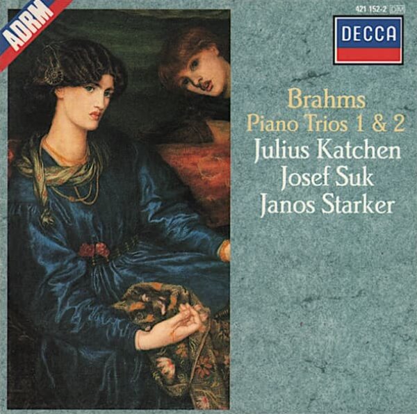 Brahms : Piano Trios 1 &amp; 2 - 슈타커 (Janos Starker), 카첸 (Julius Katchen), 수크 (Josef Suk) 