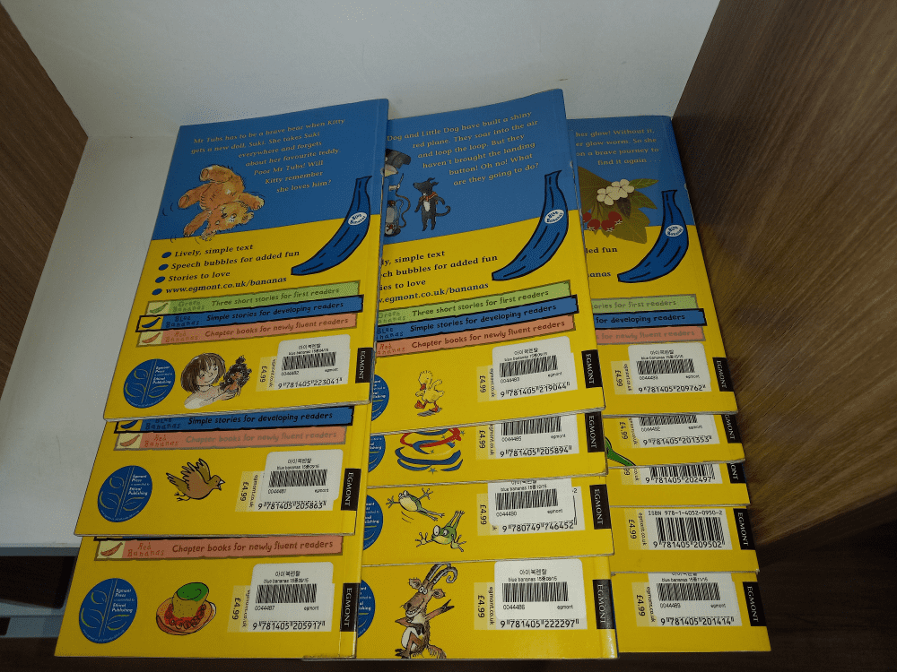 Blue Bananas 블루 바나나 책12권 CD12장
