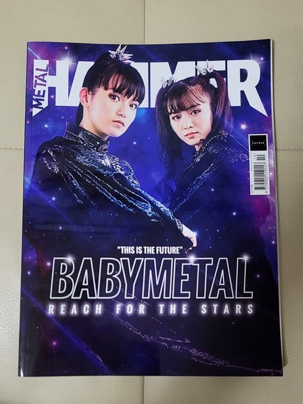 (락,메탈 잡지) METAL HAMMER Magazine 2019.10 (Cover: Baby Metal)
