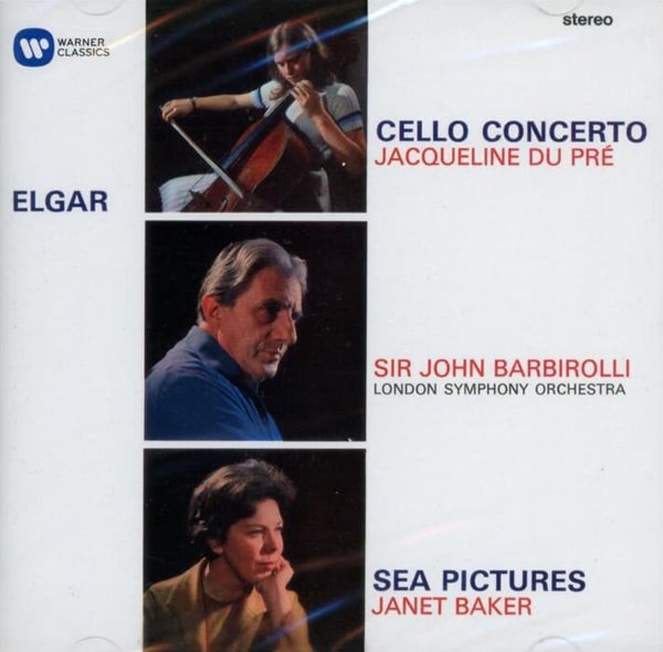 엘가 (Edward Elgar) : Cello Concerto - 뒤 프레 (Jacqueline Du Pre)(미개봉) (독일발매)