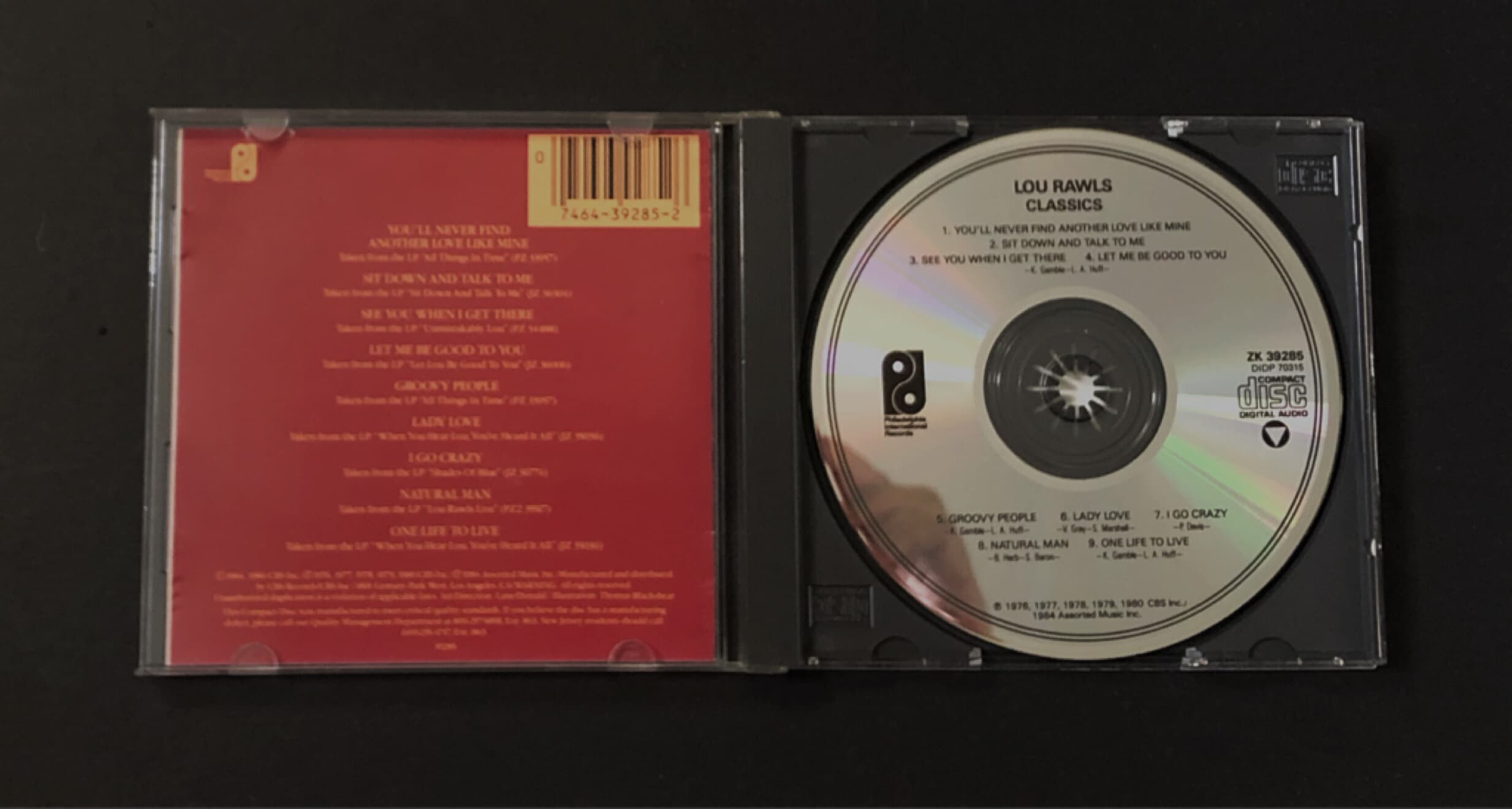 [CD] LOU RAWLS - CLASSICS (US발매)