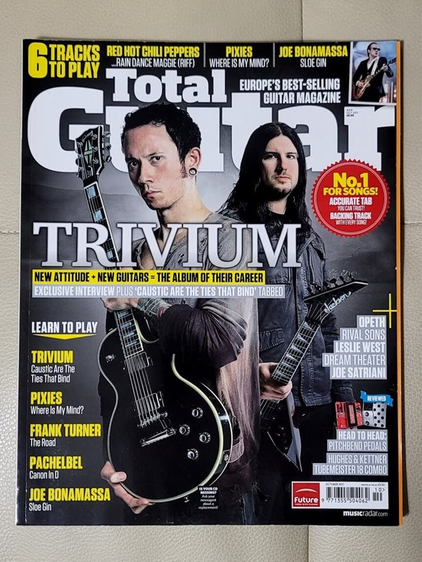 (기타 전문 잡지) Total Guitar 토탈 기타 2011년 10월호