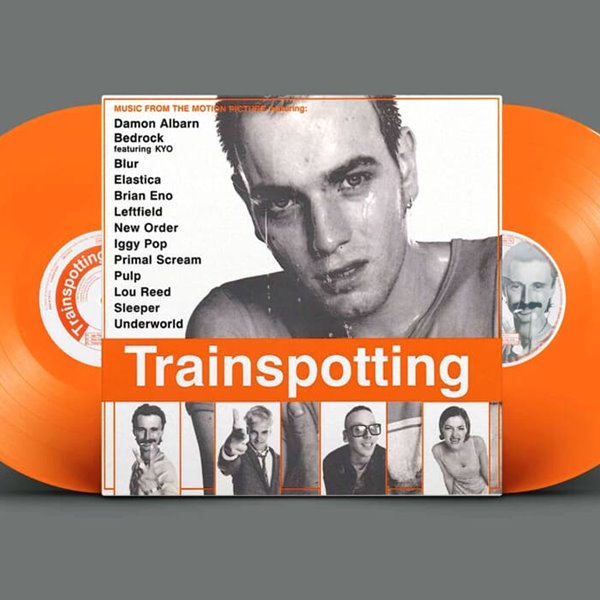 [미개봉 LP] Trainspotting (OST) (오렌지컬러 Orange/ 2LP) (EU 수입)