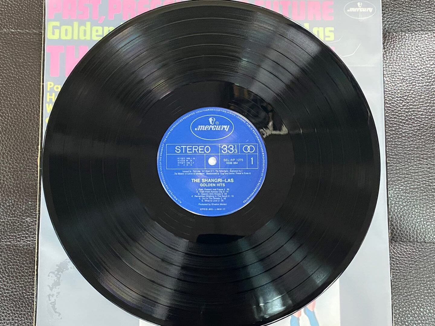 [LP] 상그리 라스 - The Shangri-Las - Past, Present And Future Golden Hits of Shangri-Las LP [성음-라이센스반]