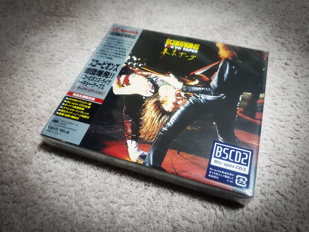 Scorpions - Tokyo Tpaes (50주년기념반, 2CD, Blu-Spec CD) [일본반/미개봉신품]