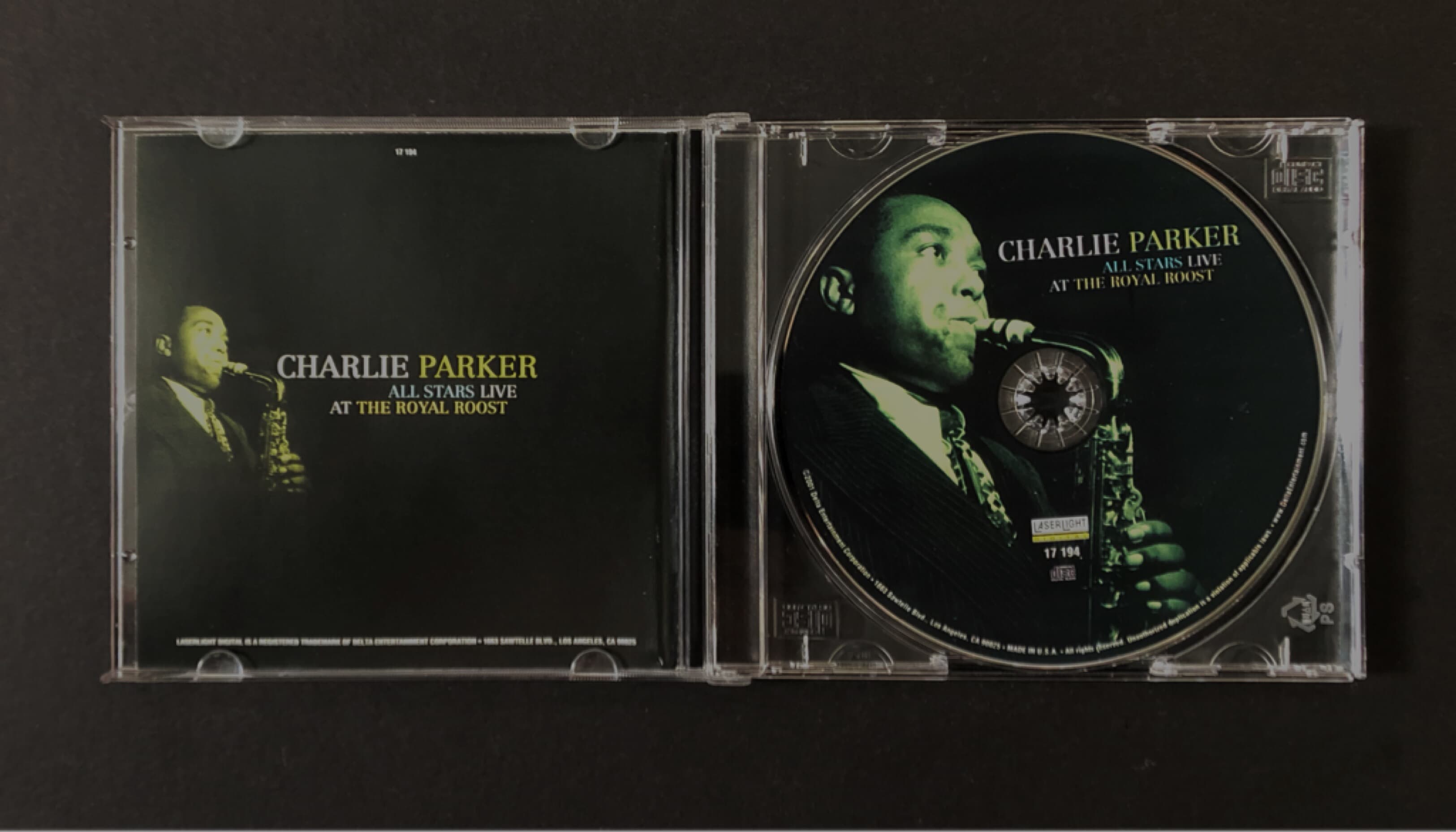 [CD] 수입반 CHARLIE PARKER- ALL STARS LIVE (US발매)