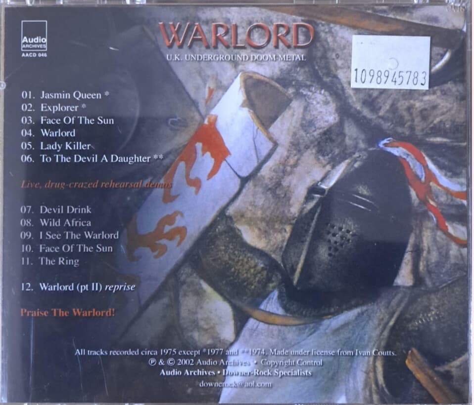 warlord /UK DOOM METAL