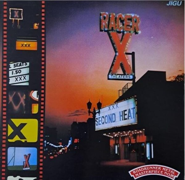 Racer X - Second Heat---LP