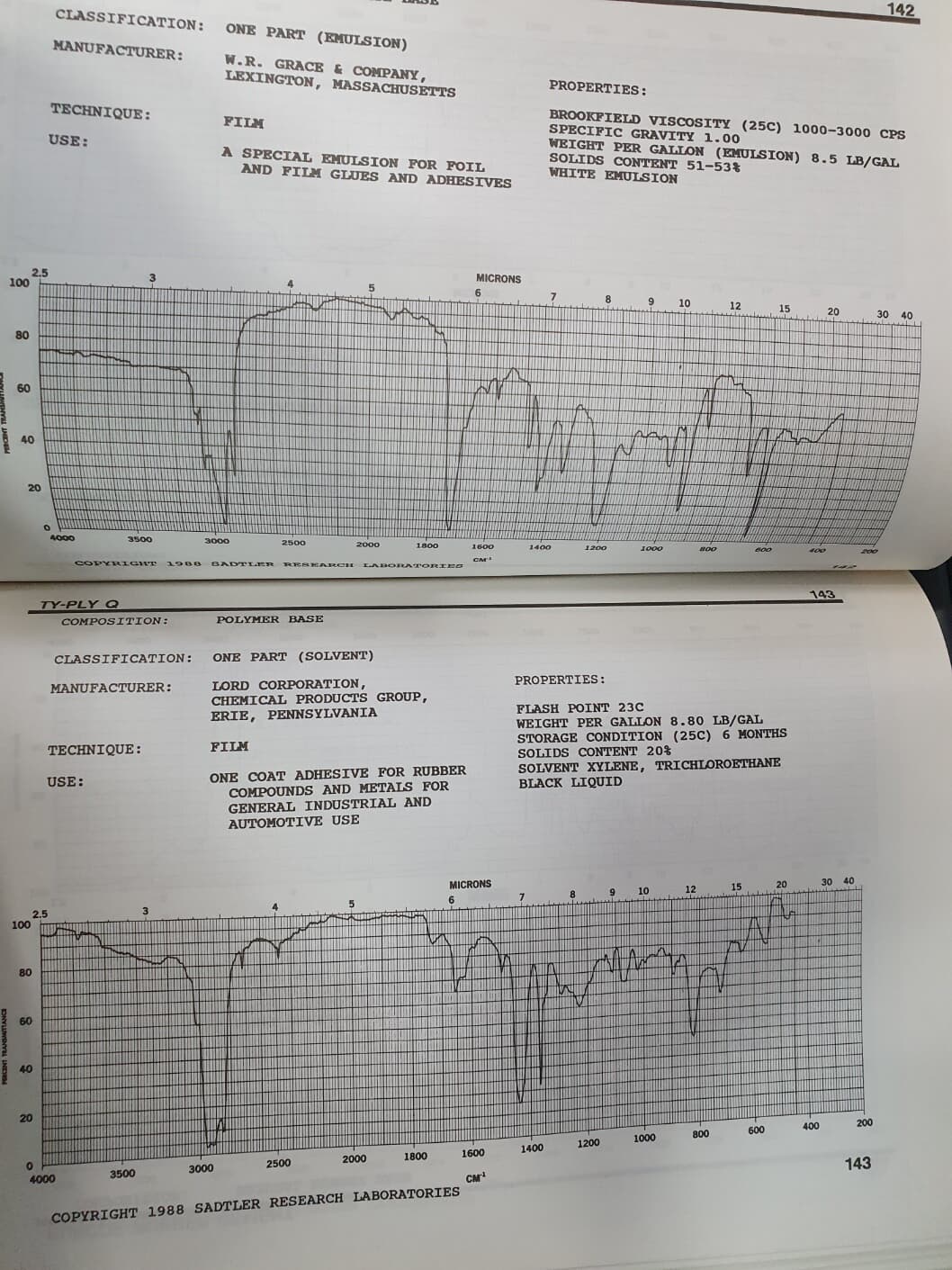 THE INFRARED SPECTRA HANDBOOK OF ADHESIVES AND SEALANTS 2