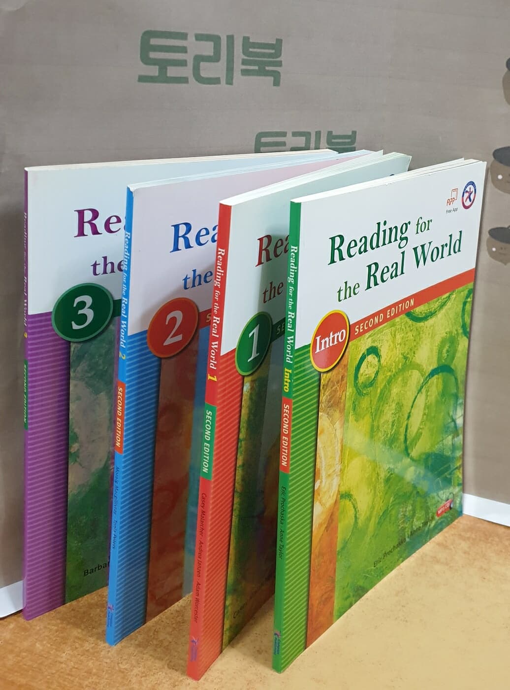 Reading for the Real World Intro+1+2+3 (Student Book + MP3 CD 1장, 2nd Edition) = 전4권