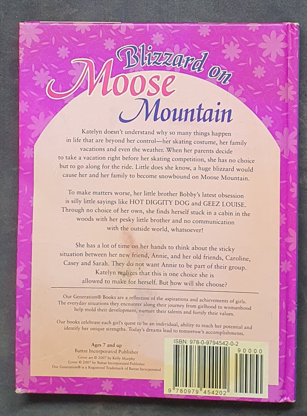 Blizzard on Moose Mountain (Featuring Katelyn) Hardcover ? January 1, 2007