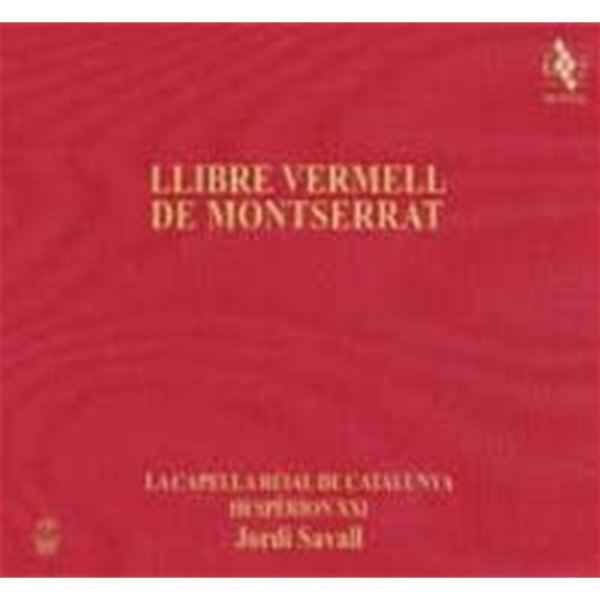 [미개봉] [SACD] Jordi Savall / 몬세라트 수도원의 붉은 책 (SACD Hybrid + DVD/PAL방식/양장반/수입/미개봉/AVSA9919)