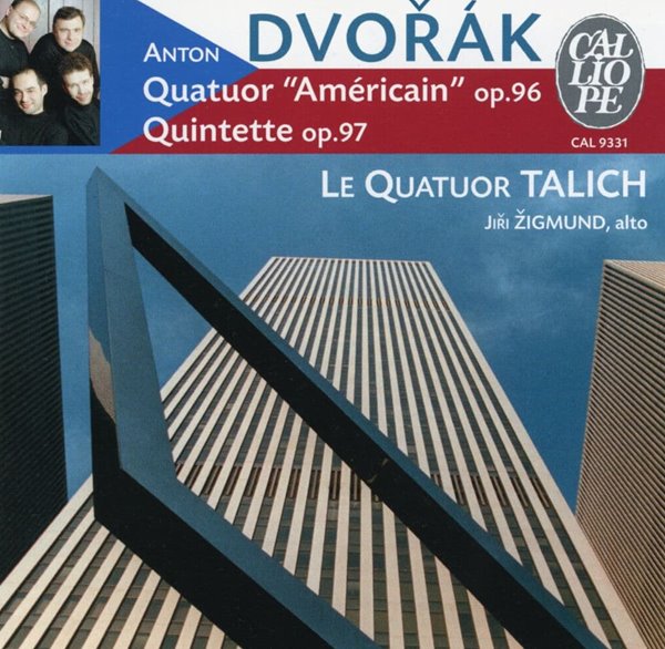 Le Quatuor Talich - Dvorak String Quartet Op.96 , Quintet Op.97 [프랑스발매]