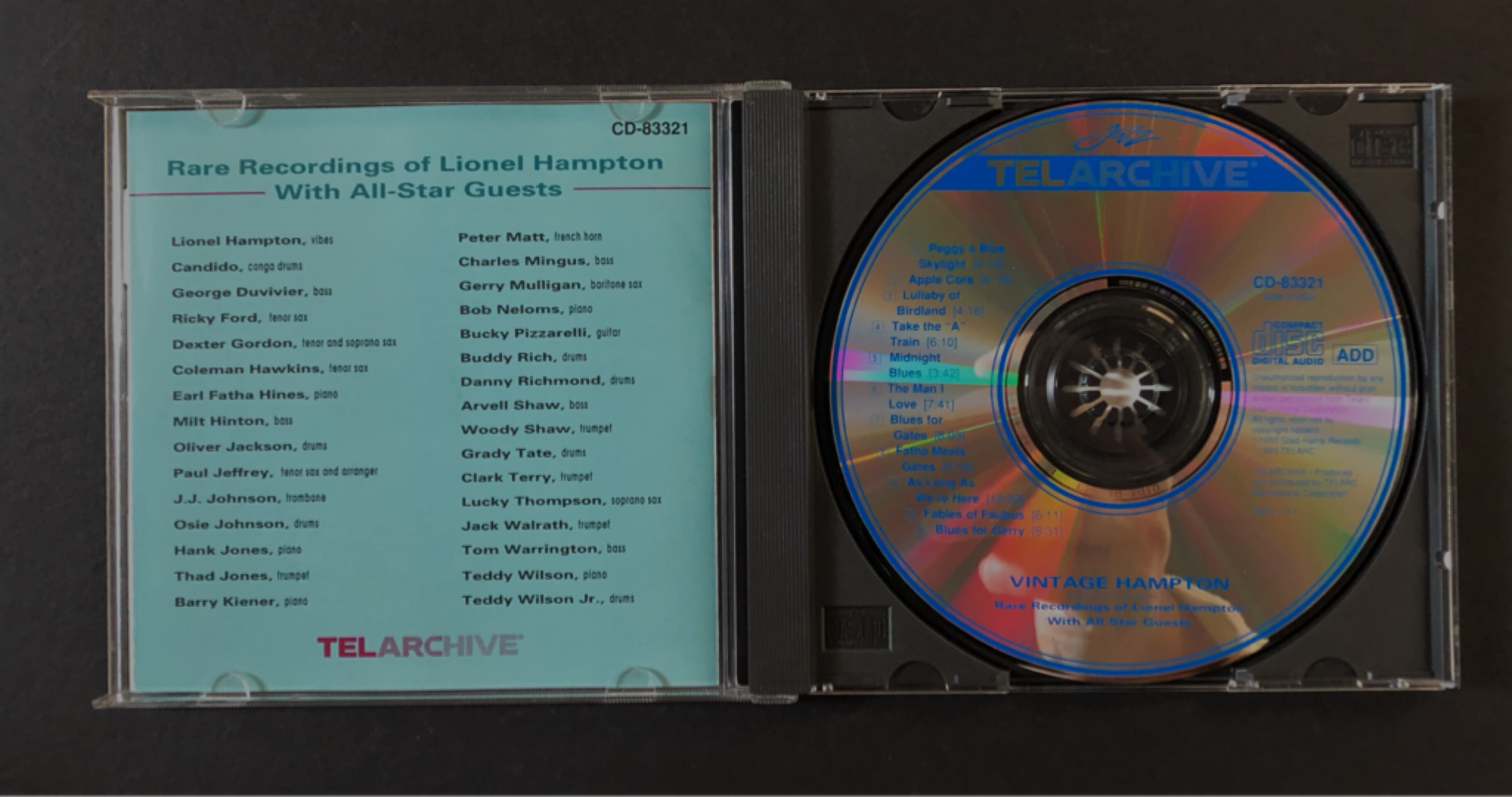 [CD] 수입반 VINTAGE HAMPTON  (US발매)