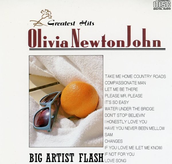올리비아 뉴튼 존 - Olivia Newton-John -  Greatest Hits Big Artist Flash [일본발매]