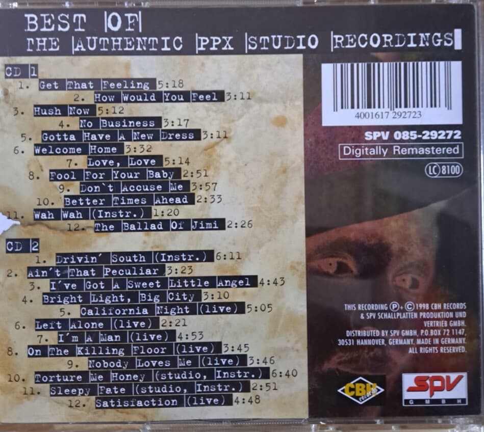 jimi hendrix best of ppx 2cd