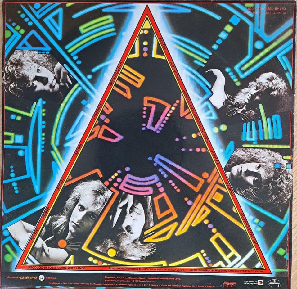 Def Leppard /Hysteria--LP