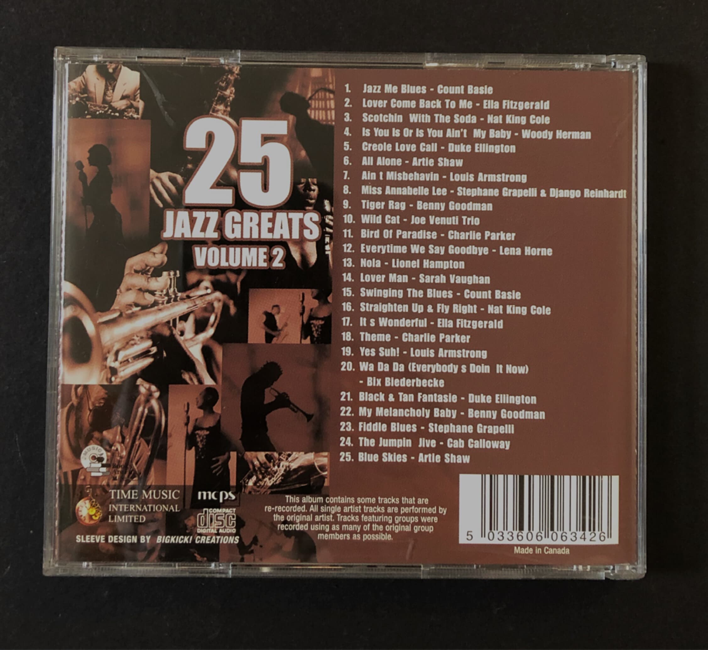 [CD] 수입반  25JAZZ GREATS VOL.2 (US발매)