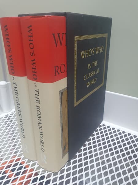 Whos Who in the Classical World [2 Volumes: The Greek World the Roman World] (Hardcover)