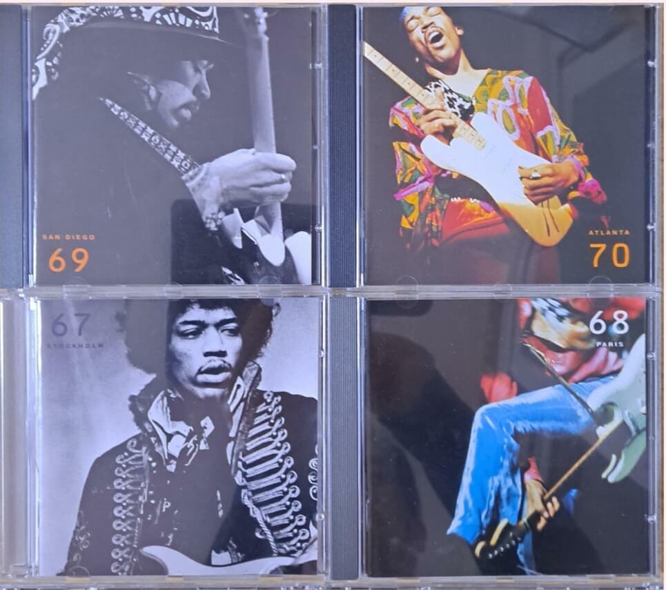 Jimi Hendrix/ STAGE 67.68.69.70    4CD BOX