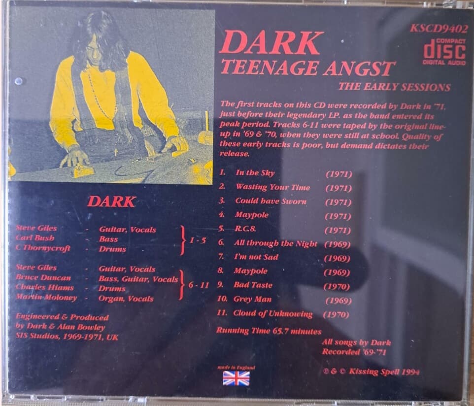 DARK/TEENAGE ANGST