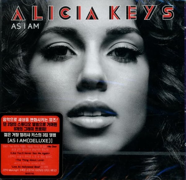 앨리샤 키스 (Alicia Keys) - As I Am (CD+DVD Deluxe Edition)(미개봉)