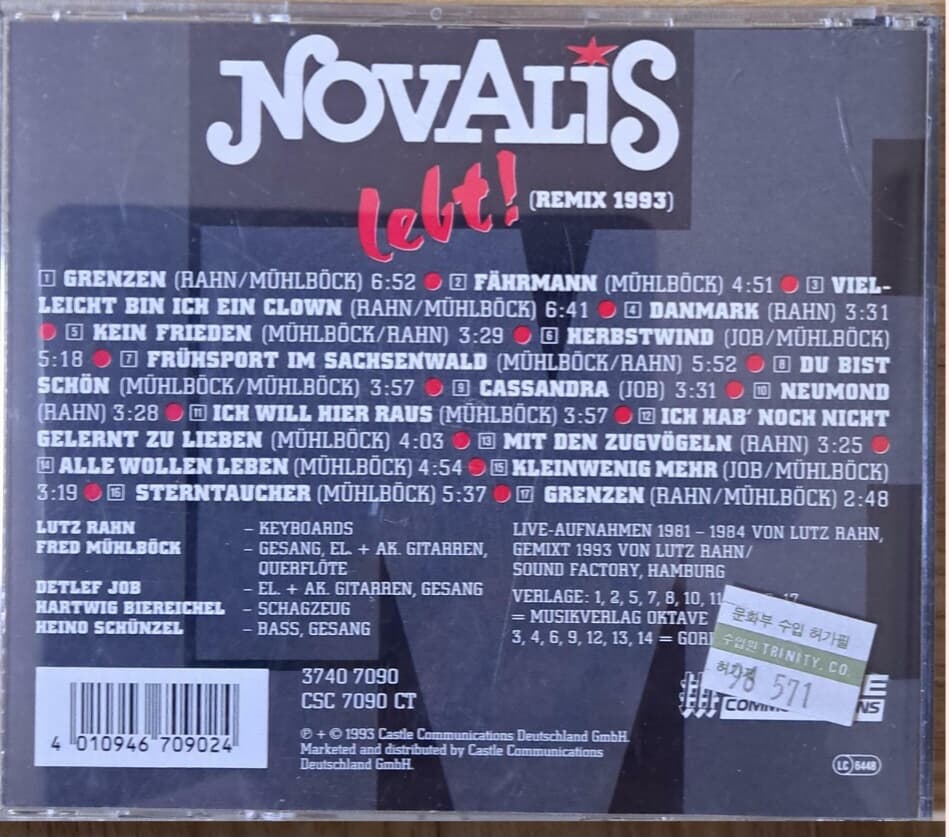 Novalis /LIVE