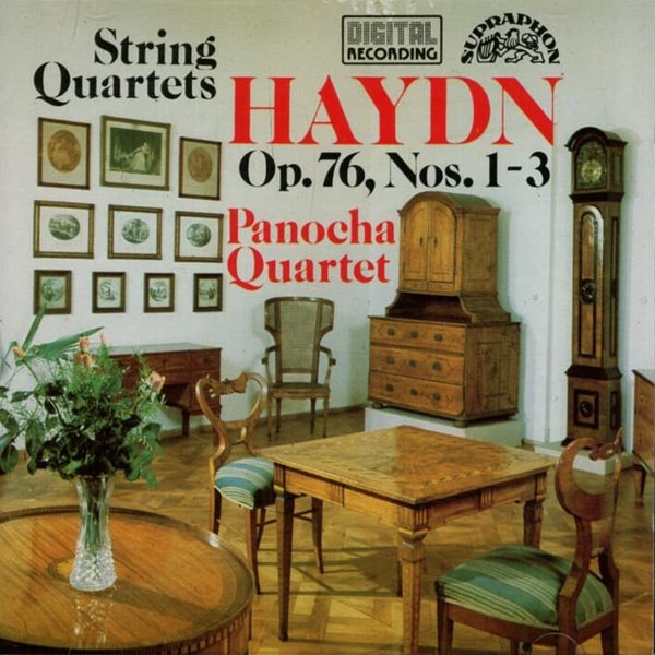 Haydn : 현악 4중주 OP. 76, Nos. 1-3 - 파노하 사중주단 (Panocha Quartet)(체코발매)