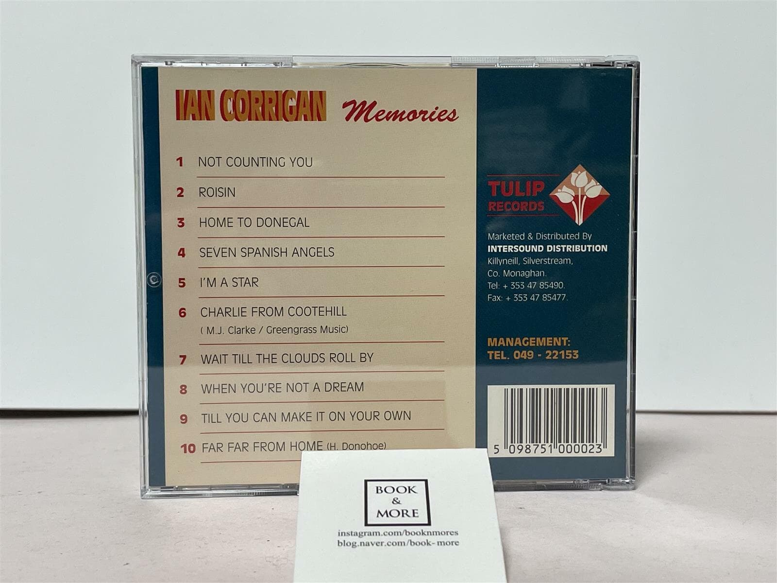 (수입) Ian Corrigan ? Memories / Tulip Records / 상태 : 최상