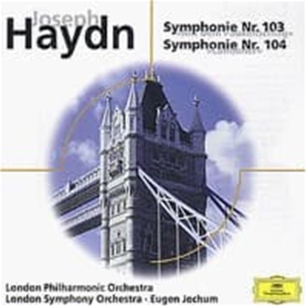 Eugen Jochum / Haydn : Symphonien Nr. 103 & Nr. 104 (수입/4595742)