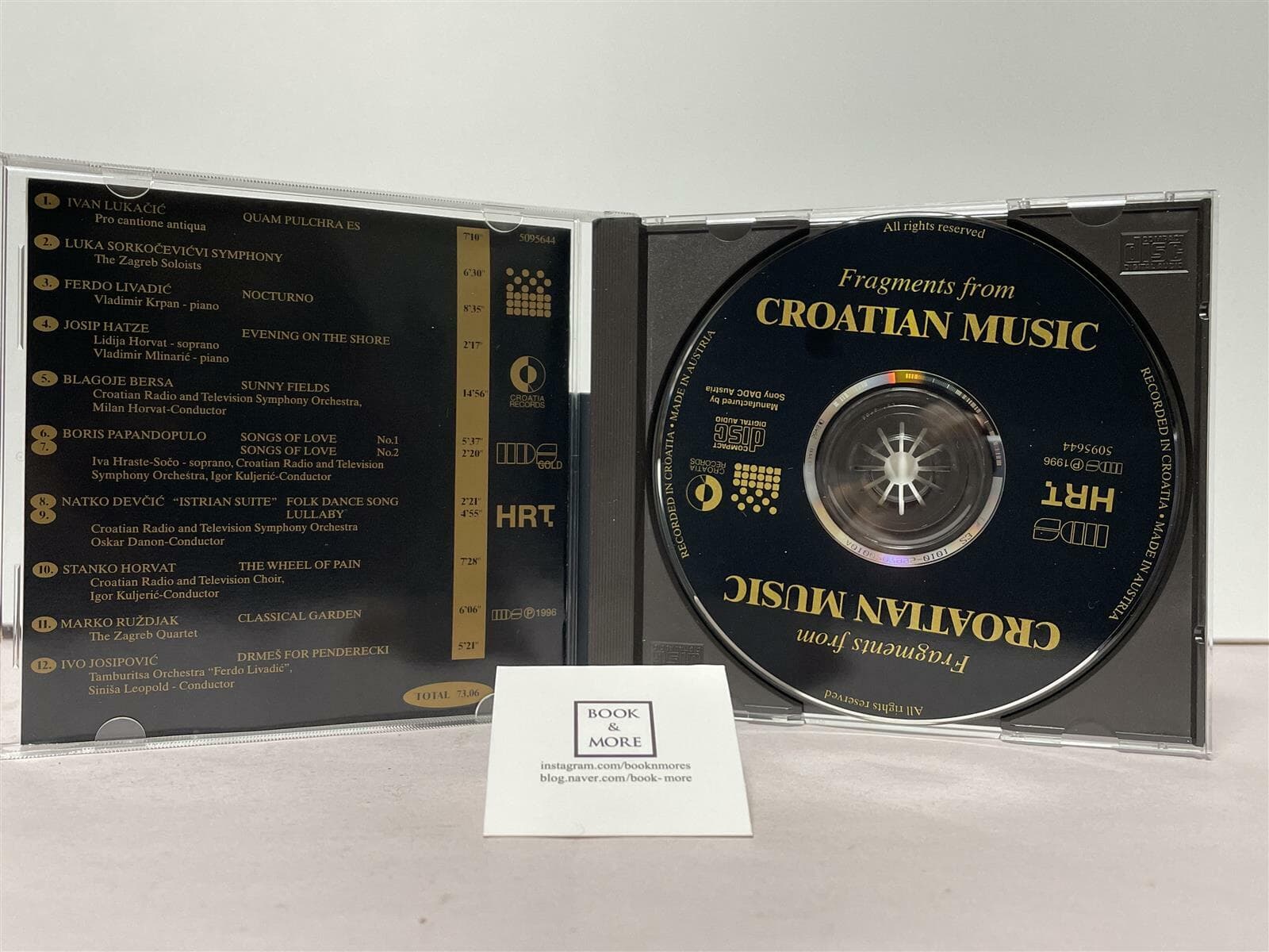 (수입) Fragments From Croatian Music / Croatia Records / 상태 : 최상