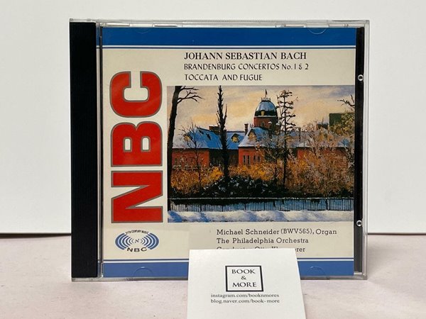 (수입) J.S BACH brandenburg concertos NO, 1&amp;2 / philadelphia orchestra / NBC / 상태 : 최상