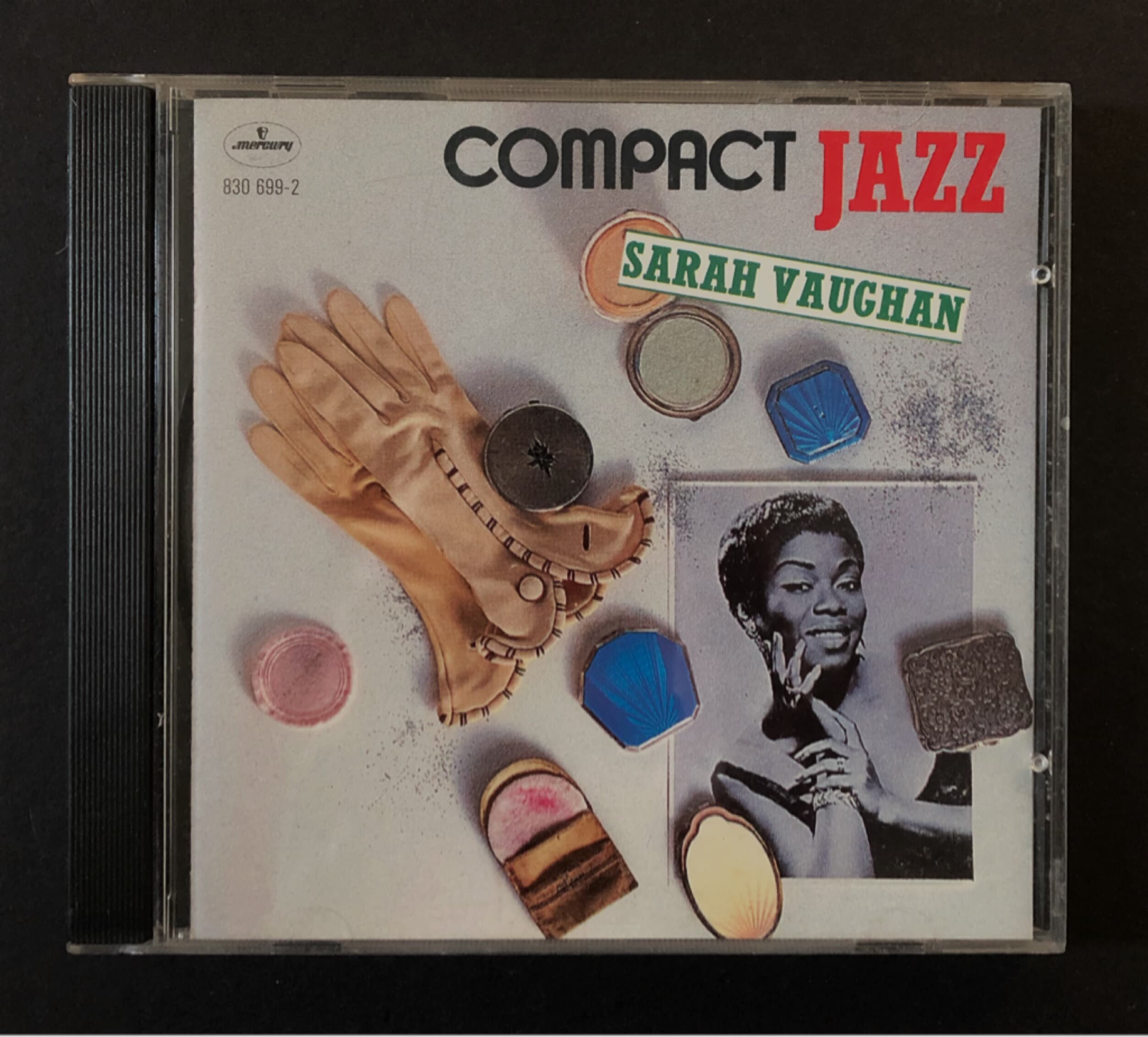 [CD] 수입반 SARAH VAUGHAN - COMPACT JAZZ (US발매)