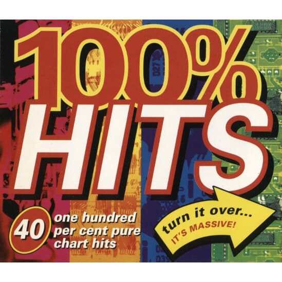 100% Hits - 40 One Hundred Per Cent Pure Chart Hits (2CD) (수입)