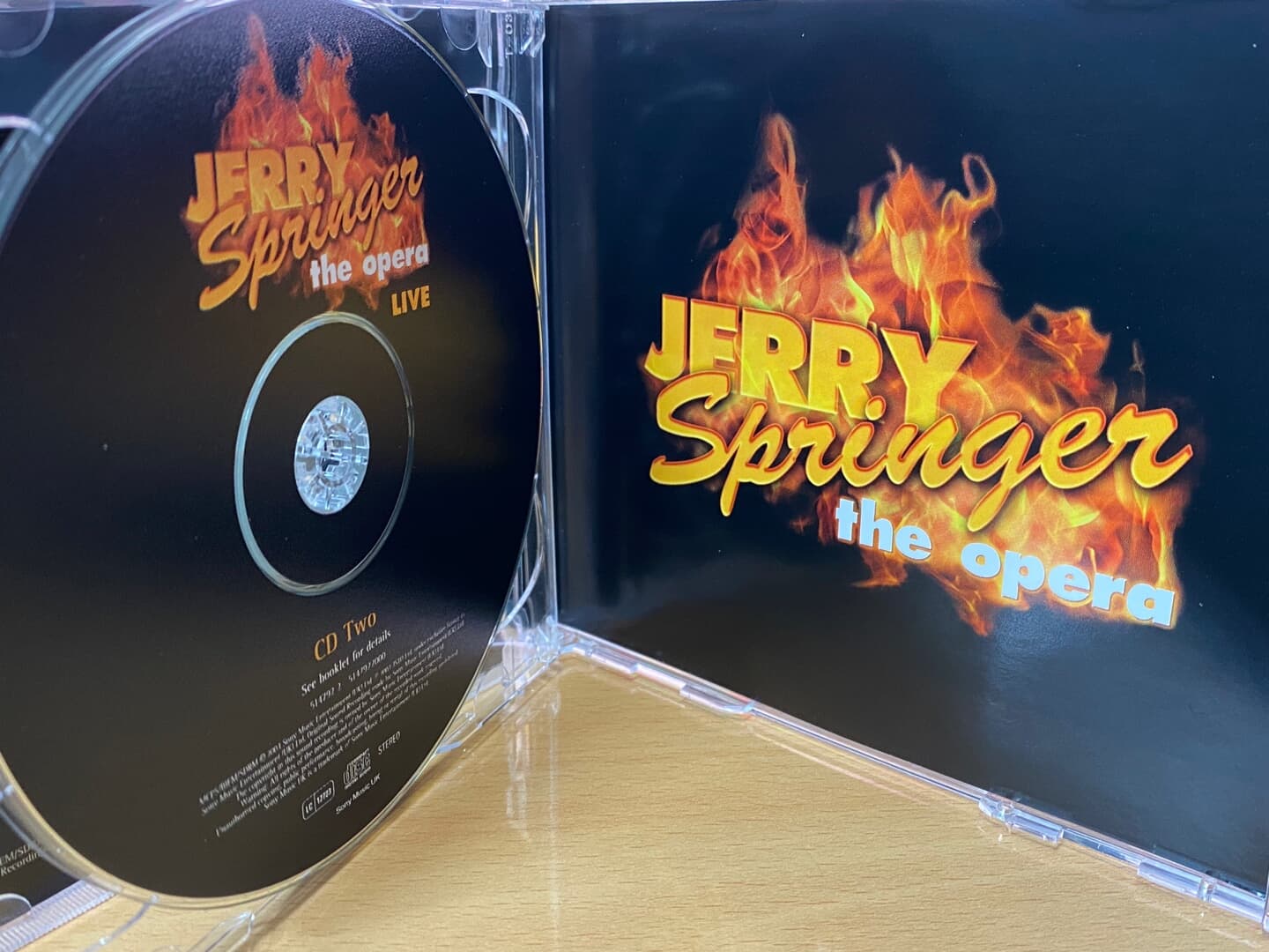 제리 스프링어 디 오페라 - Jerry Springer The Opera Live OST 2Cds [U.K발매]