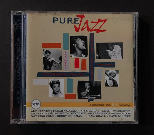 [CD] 수입반  PURE JAZZ (US발매)