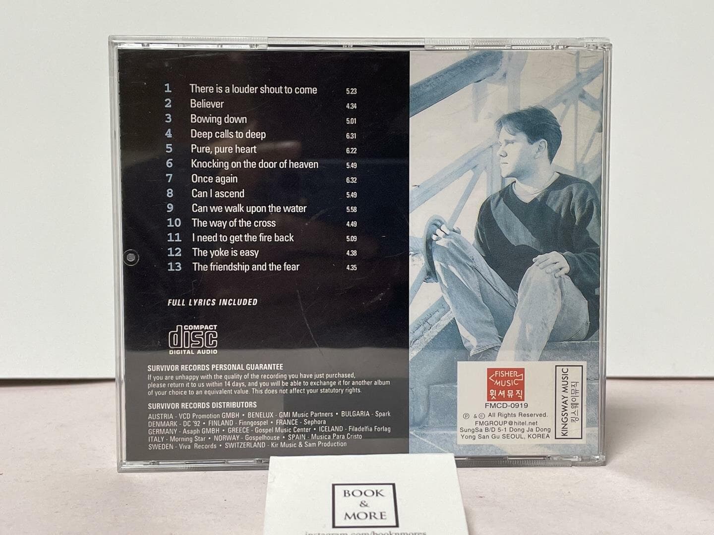 (CD) the friendship and the fear / matt redman / 킹스웨이뮤직 / 상태 : 최상