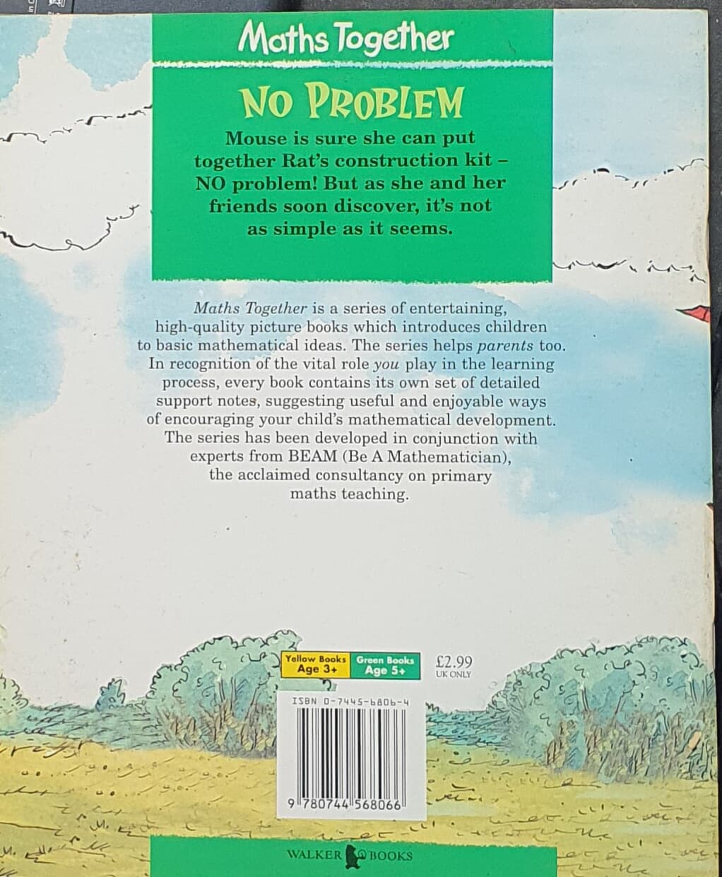 Maths Together: Green Set: No Problem (Maths Together: Green Set) Paperback ? August 23, 1999