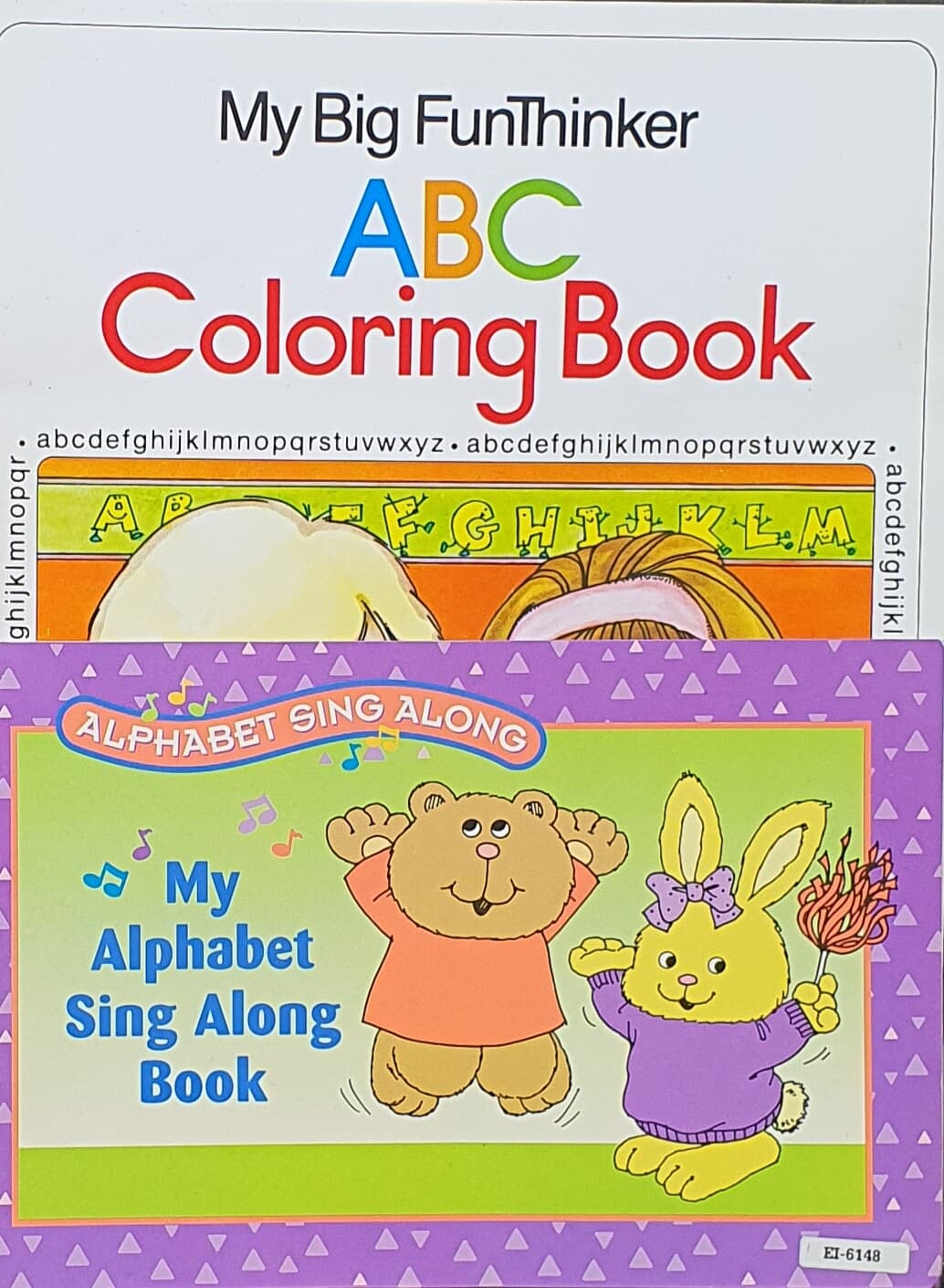 My big funthinker abc coloring book(Activity book 2권,audio tape)
