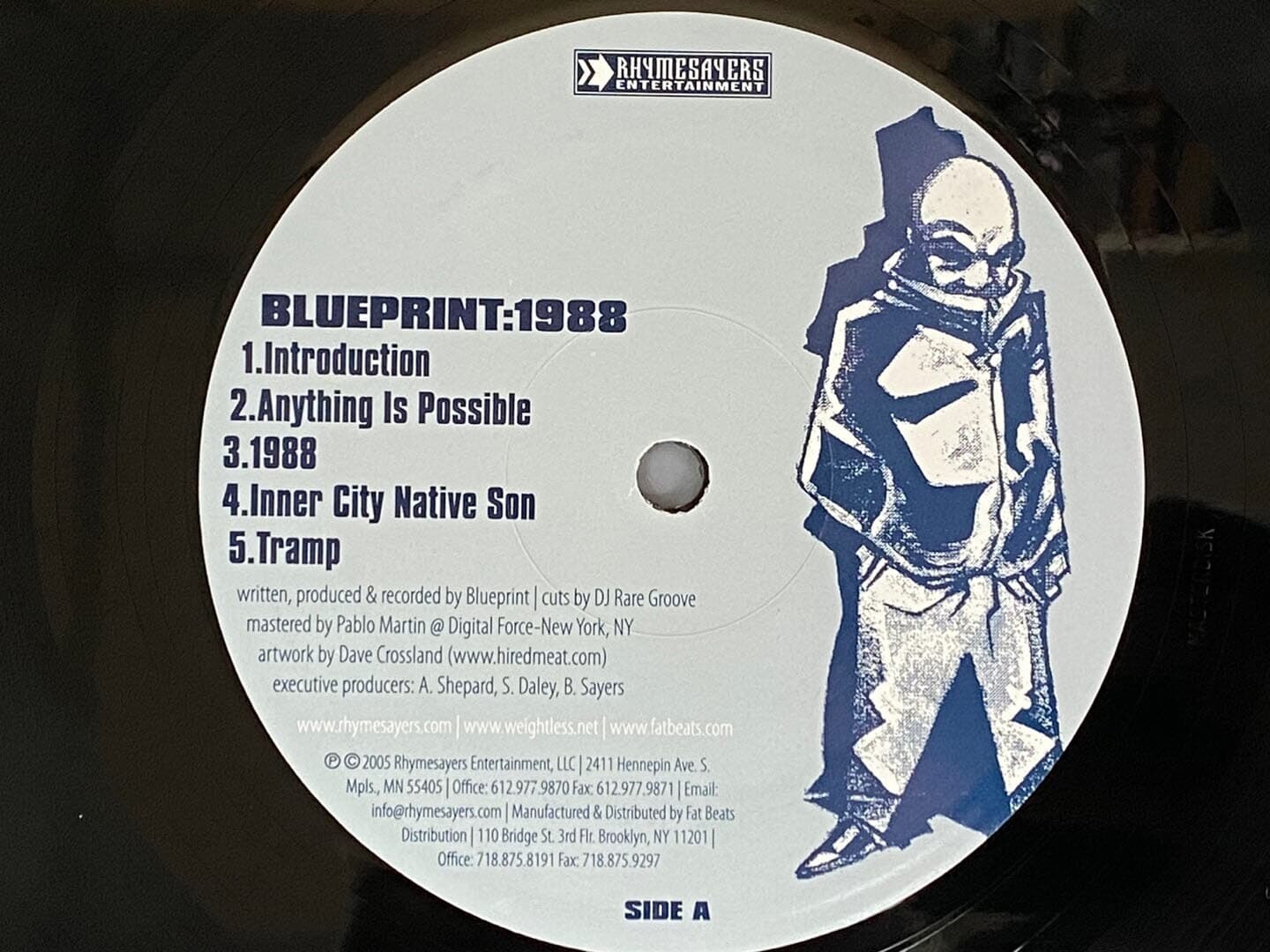 [LP] 블루프린터 - Blueprint - 1988 2Lps [싸인반] [U.S반]