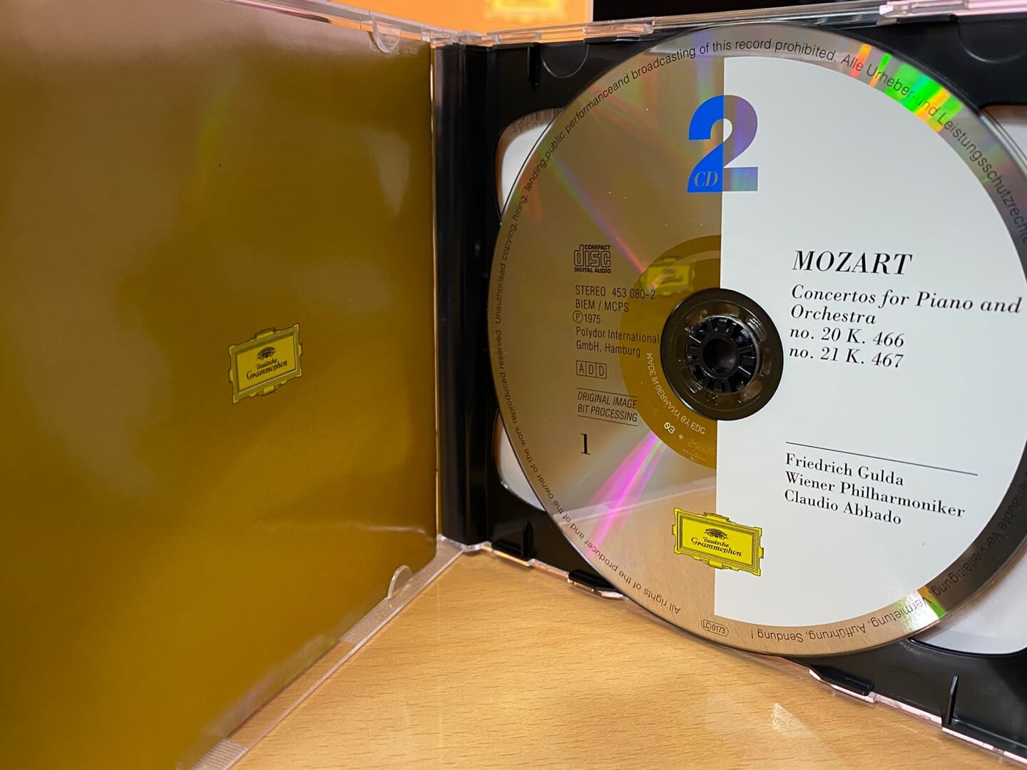 굴다,아바도 - Gulda,Abbado - Mozart Great Piano Concertos Nos.20, 21, 25 & 27 2Cds [독일발매]