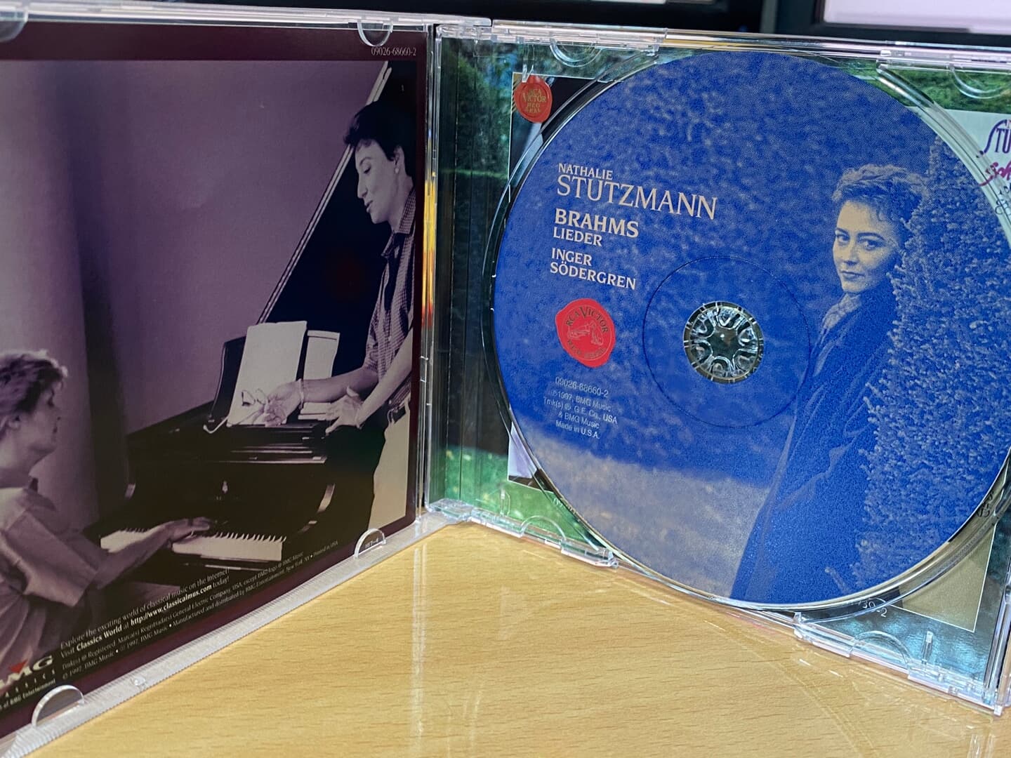 스튀츠망 - Nathalie Stutzmann - Brahms Lieder (브람스 가곡집) [U.S발매]